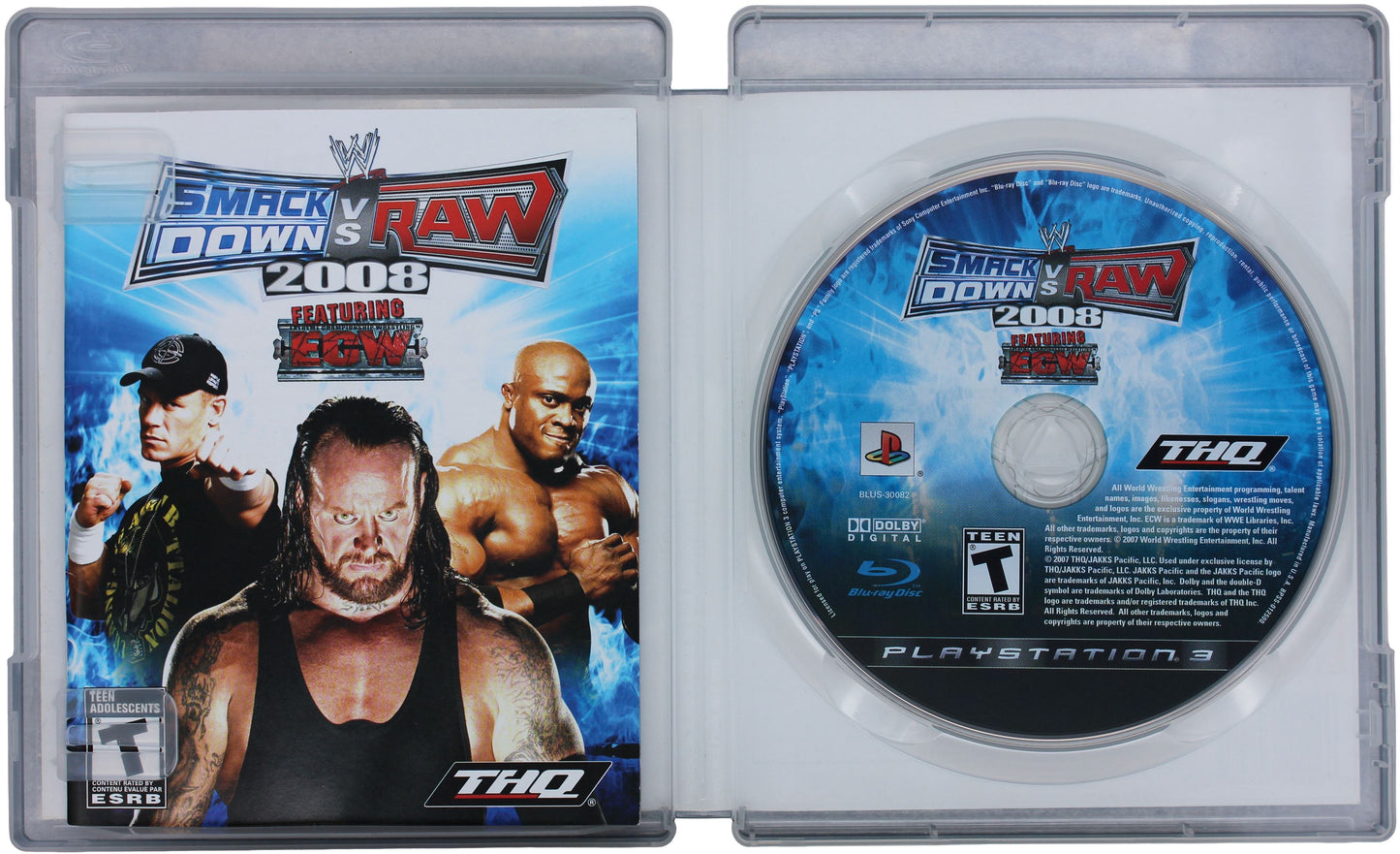 WWE: SmackDown Vs. Raw 2008 (PS3)