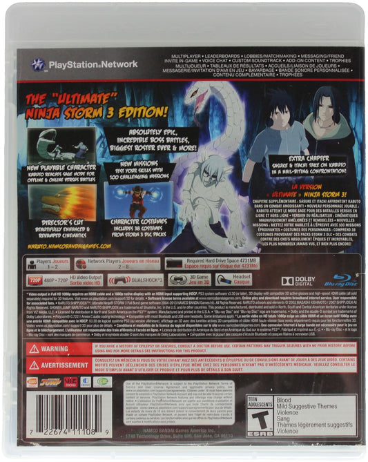 Naruto Shippuden: Ultimate Ninja Storm 3 Full Burst