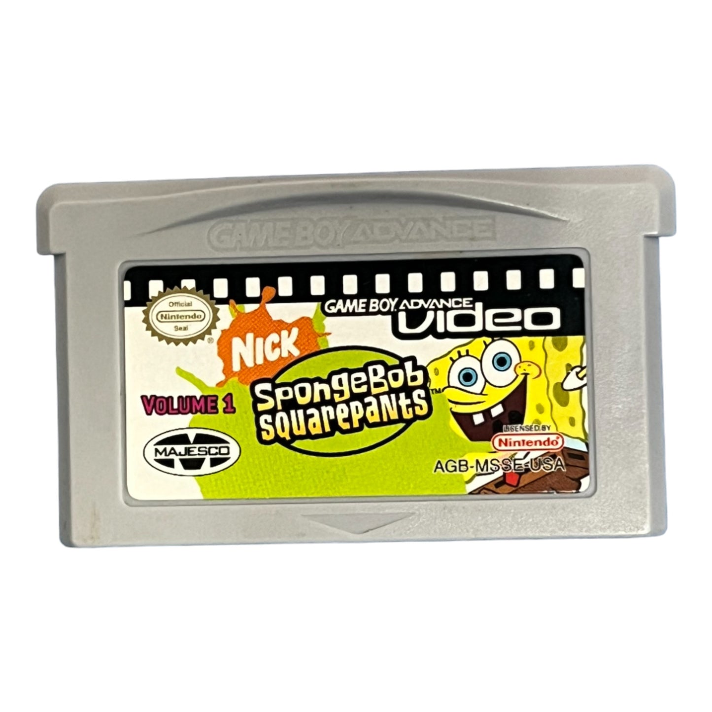 GBA Video SpongeBob SquarePants Volume 1 (GBA)