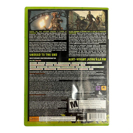 Red Dead Redemption Undead Nightmare (Xbox 360)