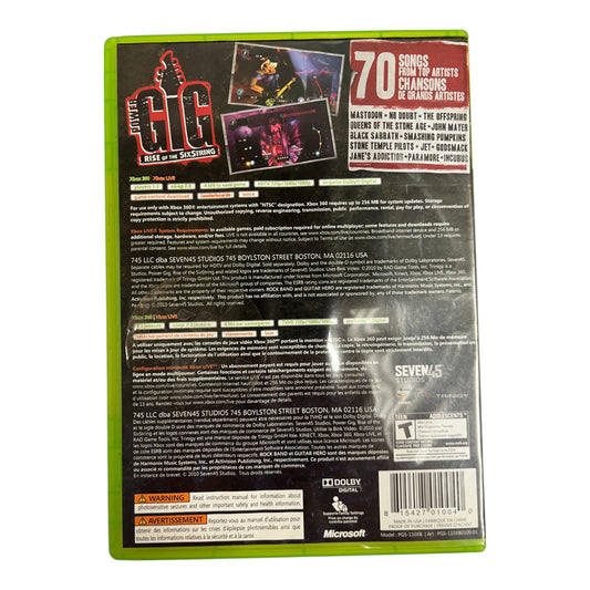 Power Gig: Rise of the SixString (Xbox 360)