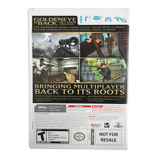 007 GoldenEye (Wii)