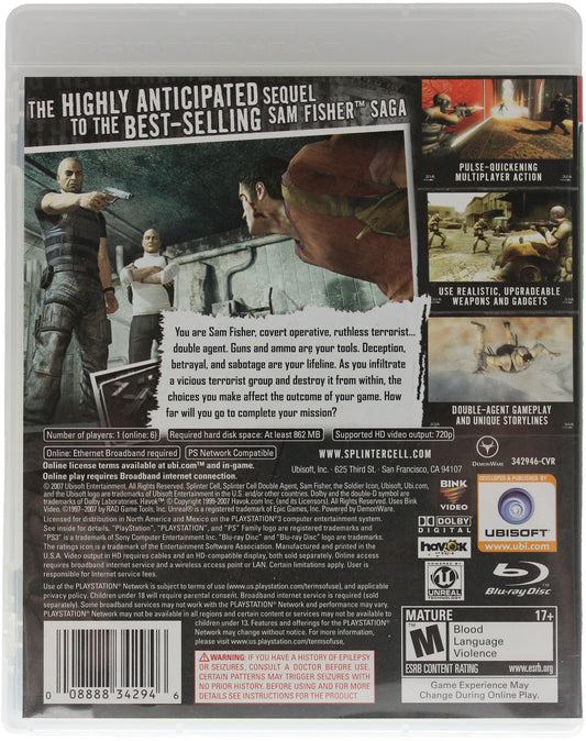 Splinter Cell: Double Agent (PS3)
