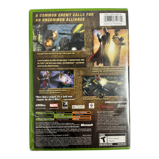 X-Men Legends 2 (Xbox)