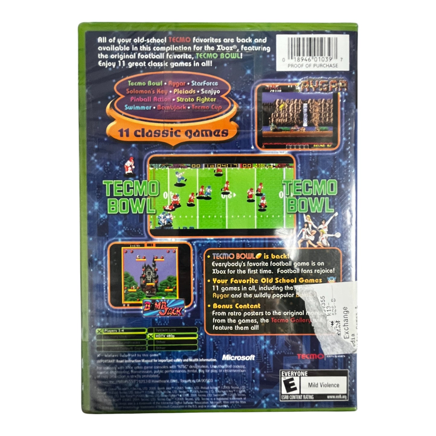 Tecmo Classic Arcade (Xbox)