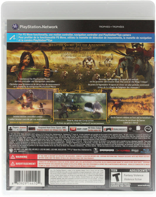 The Lord Of The Rings: Aragorn's Quest