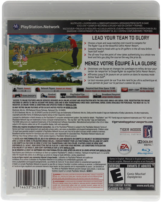 Tiger Woods PGA Tour 11 (PS3)
