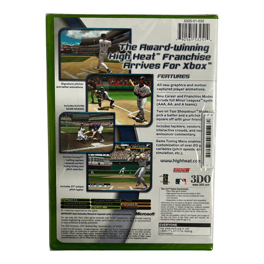 High Heat Major League Baseball 2004 (Xbox)