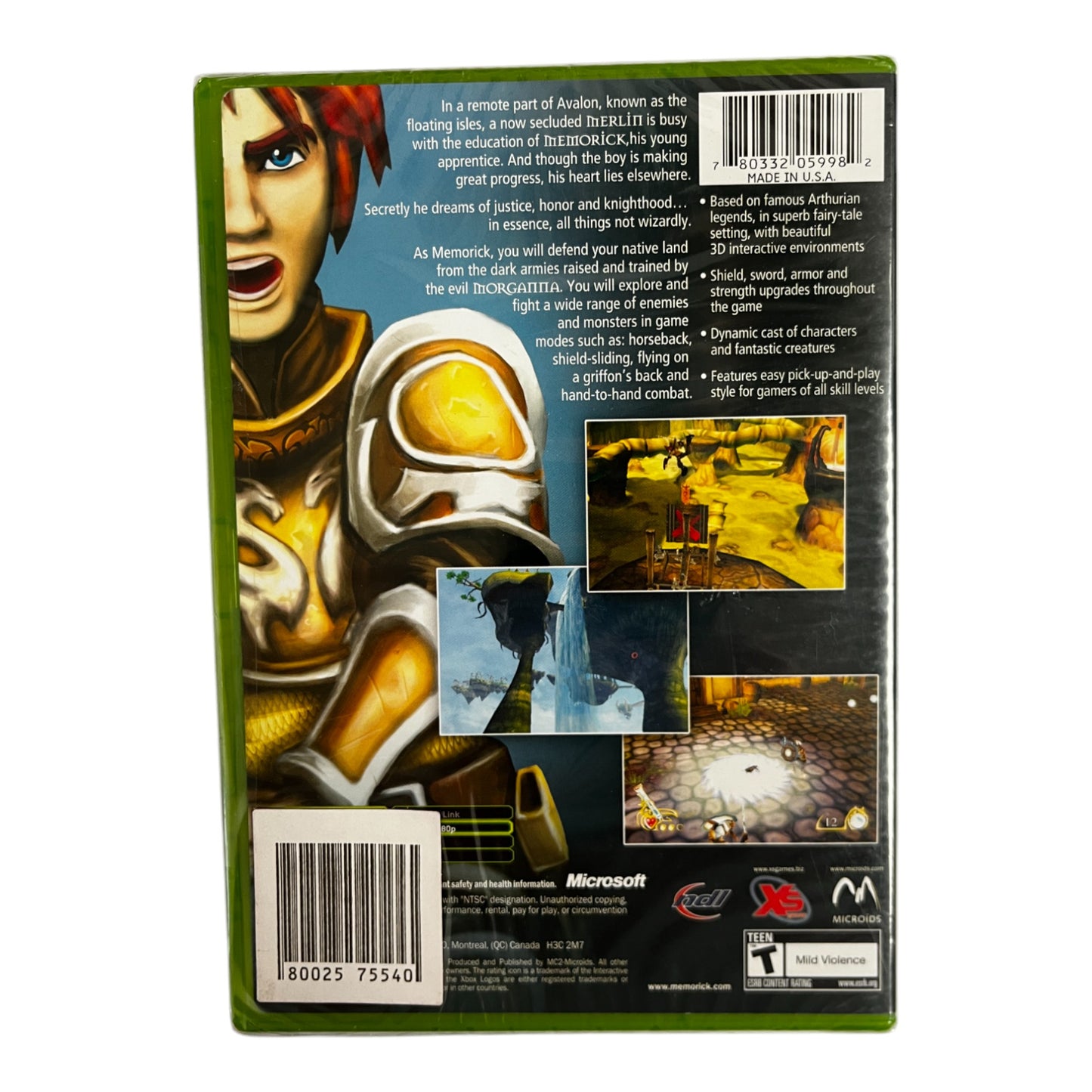 Knight's Apprentice Memorick's Adventures (Xbox)