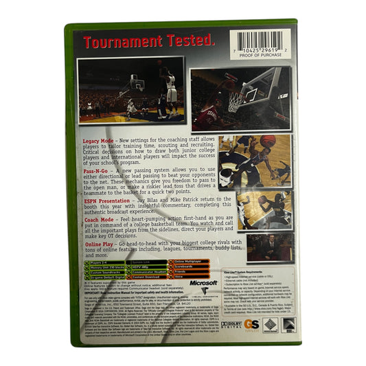 ESPN College Hoops 2K5 (Xbox)