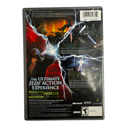 Star Wars Episode III Revenge of the Sith (Xbox)