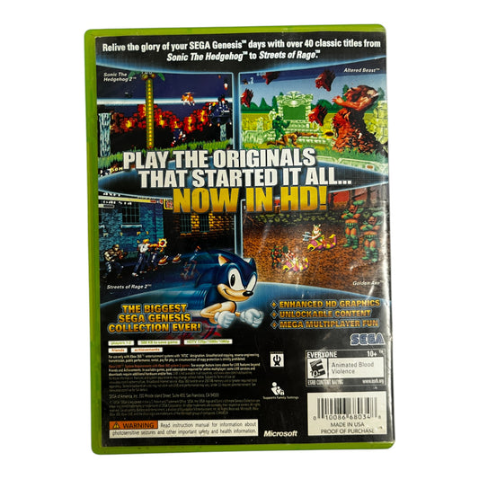 Sonic's Ultimate Genesis Collection (Xbox 360)
