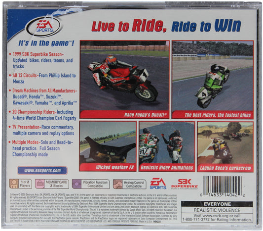 Superbike 2000: SBK Superbike World Championship