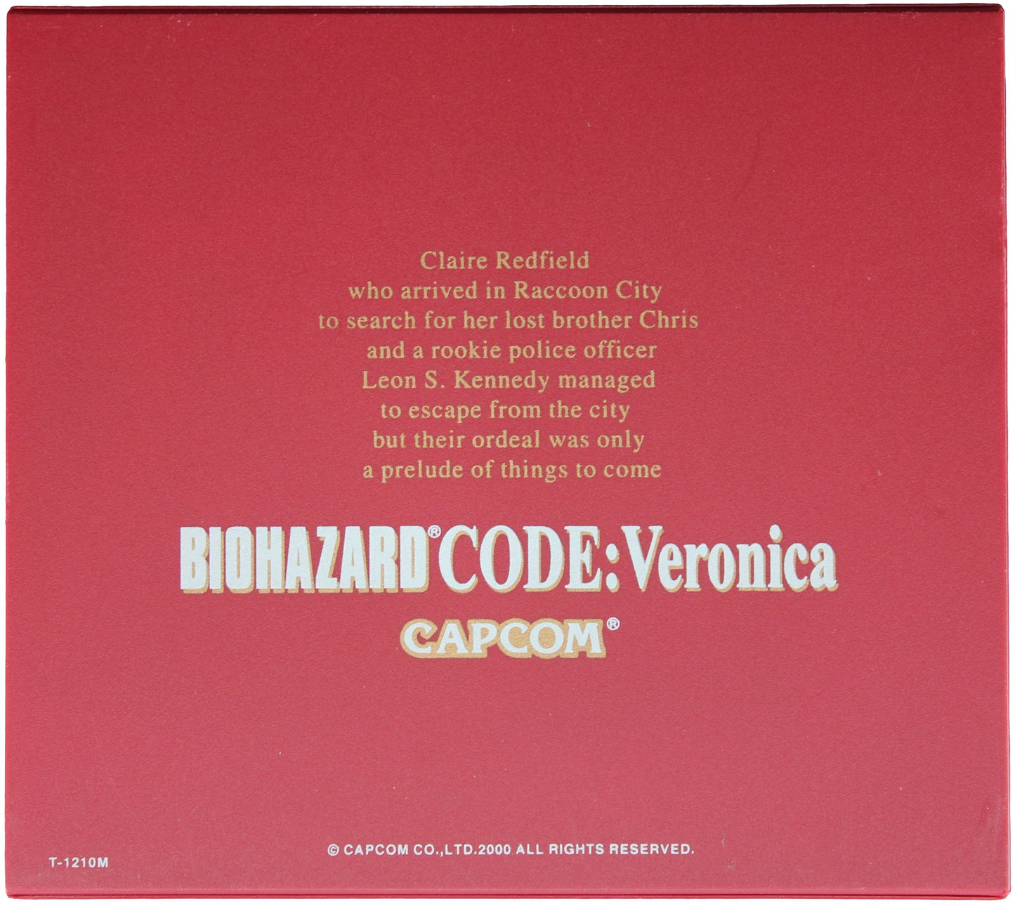 Biohazard Code: Veronica [Limited Edition] (JP)