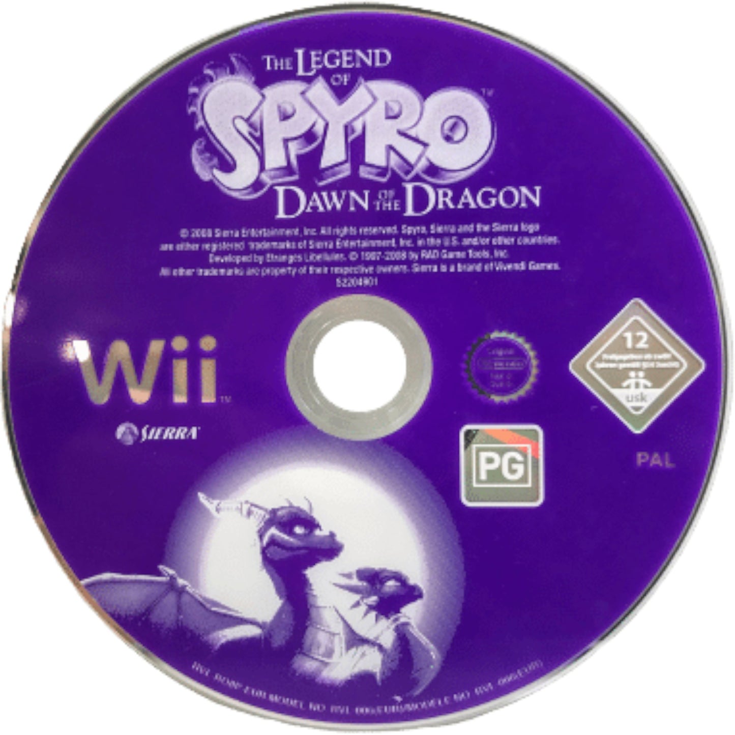 Legend of Spyro Dawn of the Dragon (Wii)