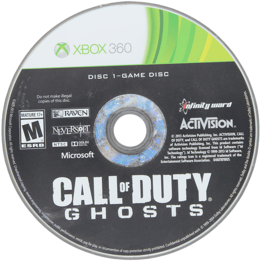 Call Of Duty: Ghosts (Xbox 360)