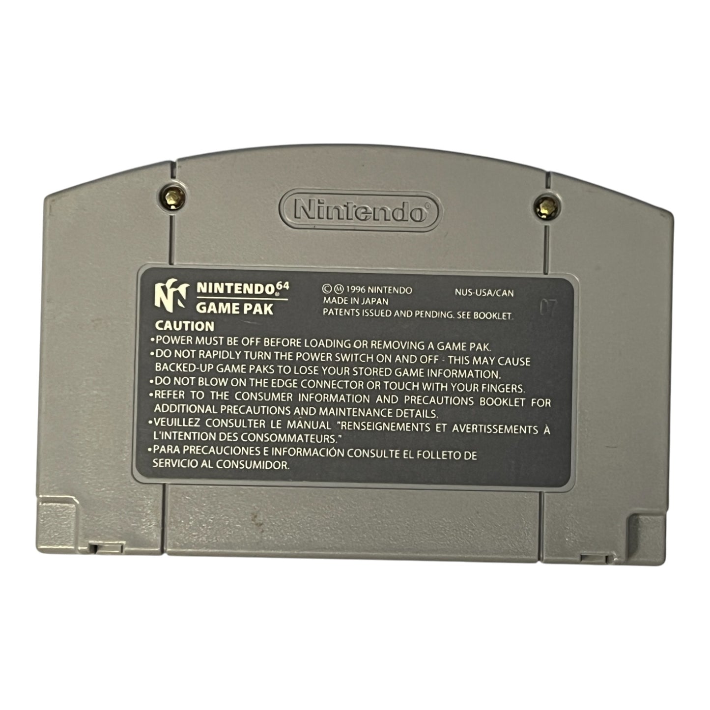 International Superstar Soccer 64 (N64)