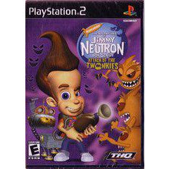 Video game box for 'Jimmy Neutron: Attack of the Twinkies' on PlayStation 2