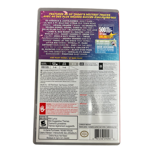 Just Dance 2020 (Switch) - Case Only