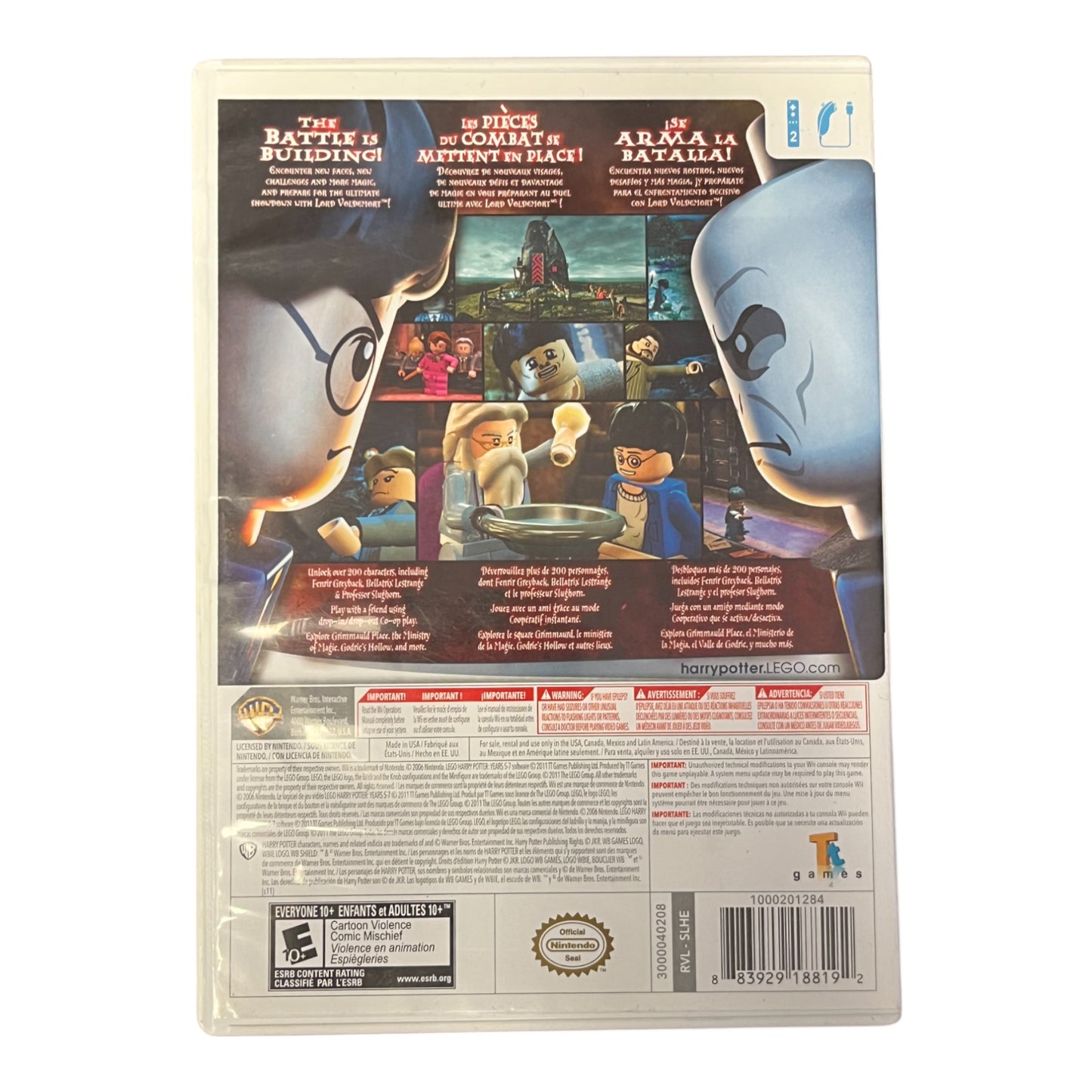 LEGO Harry Potter Years 5-7 (Wii)