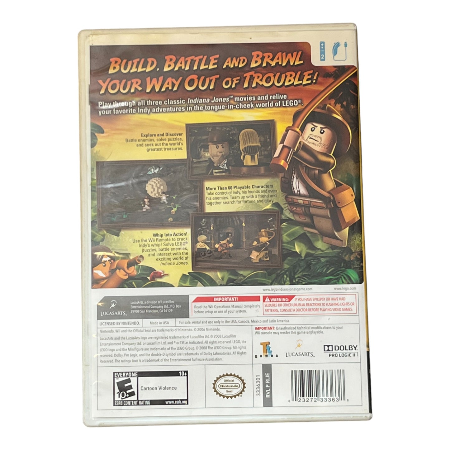 LEGO Indiana Jones The Original Adventures (Wii)