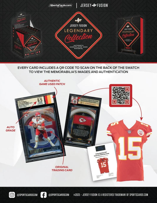 Jersey Fusion Legendary Collection Hobby Pack