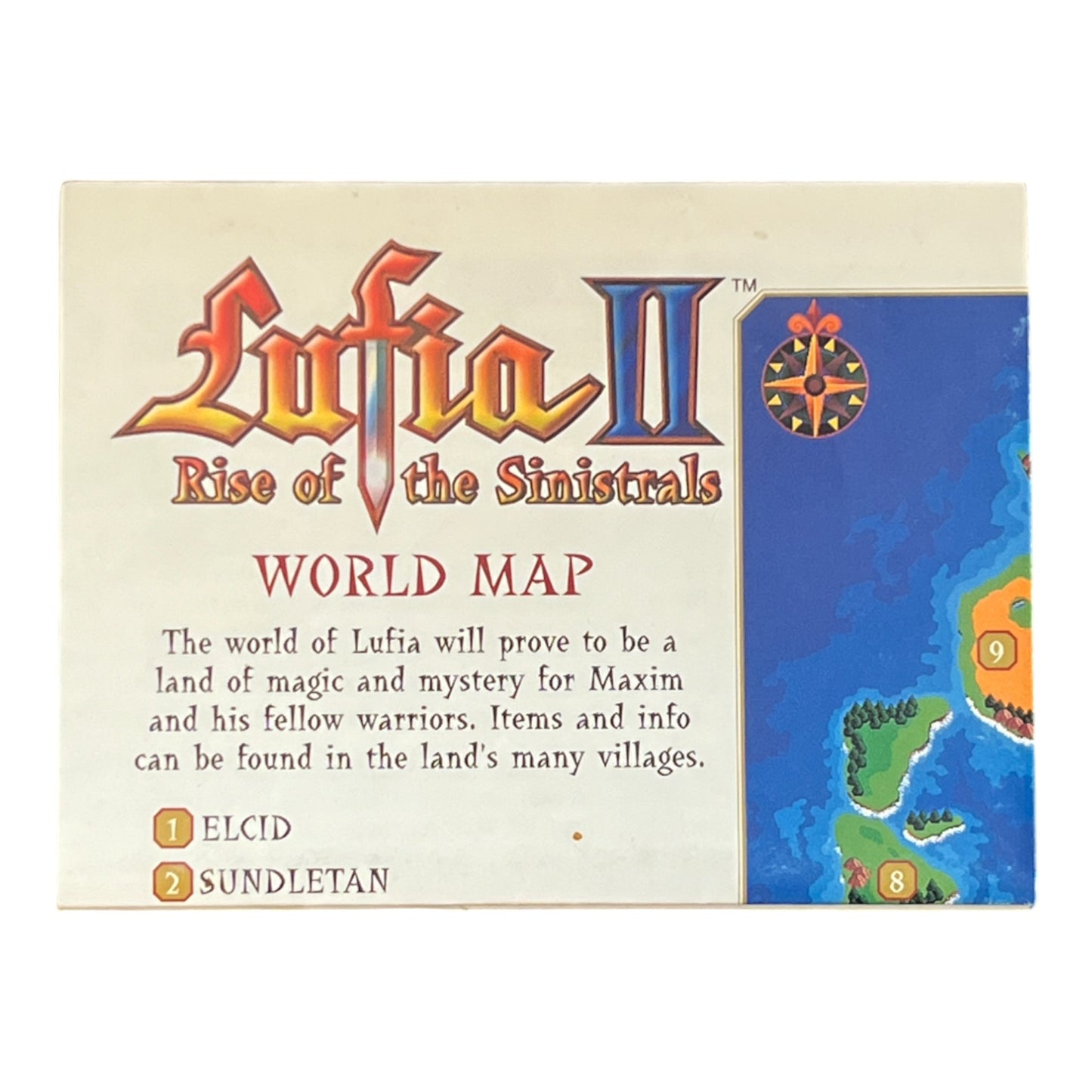 Lufia II Rise of Sinistrals (SNES)