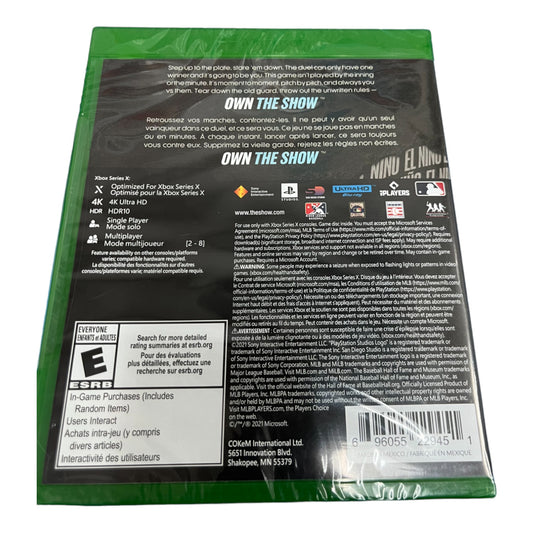 MLB The Show 21 (Xbox Series X) - Sealed