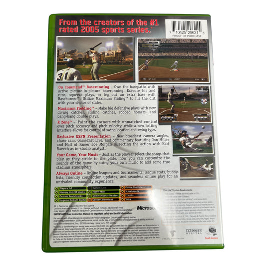 Major League Baseball 2K5 (Xbox)