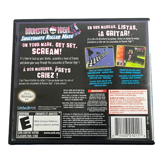 Monster High: Skultimate Roller Maze (DS)