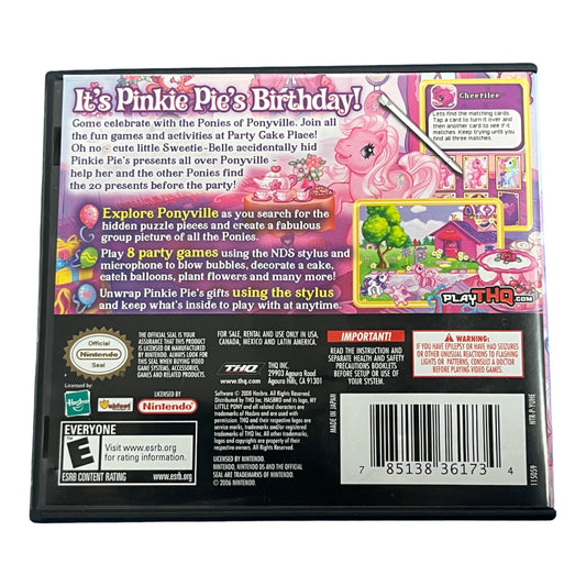 My Little Pony Pinkie Pie's Party (DS)