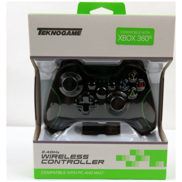 Teknogame Wireless Controller for Xbox 360 - Various Colours