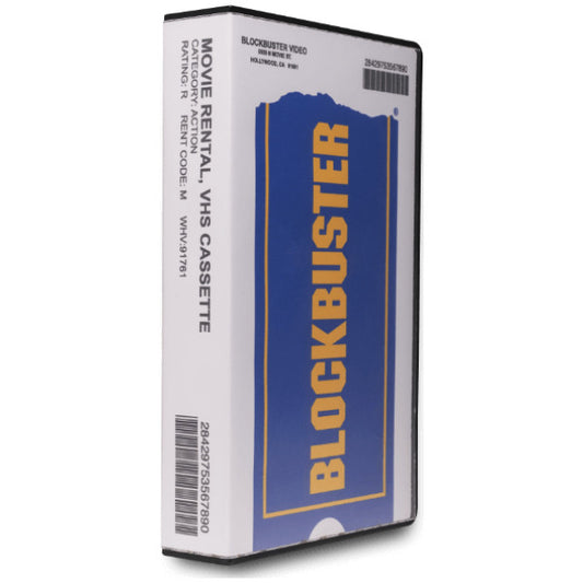 Blockbuster VHS Game Case for Switch (Fits 12 Games)