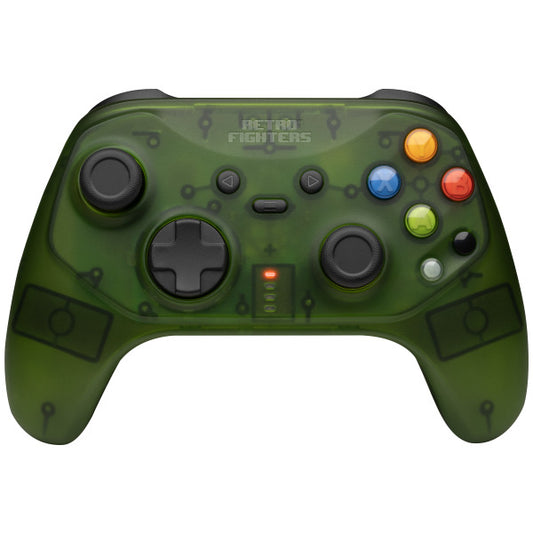 Retro Fighters Hunter (Green) Wireless Controller for XBOX, Switch, PC.