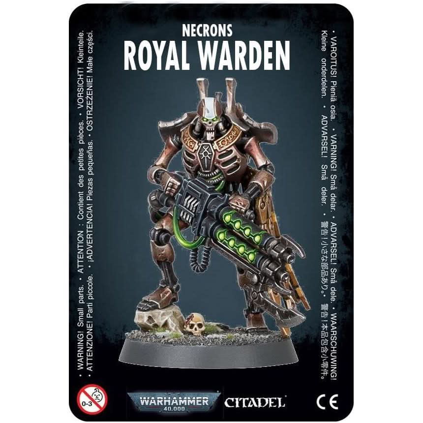 Warhammer 40,000 - Necrons: Royal Warden (GW Online Model)
