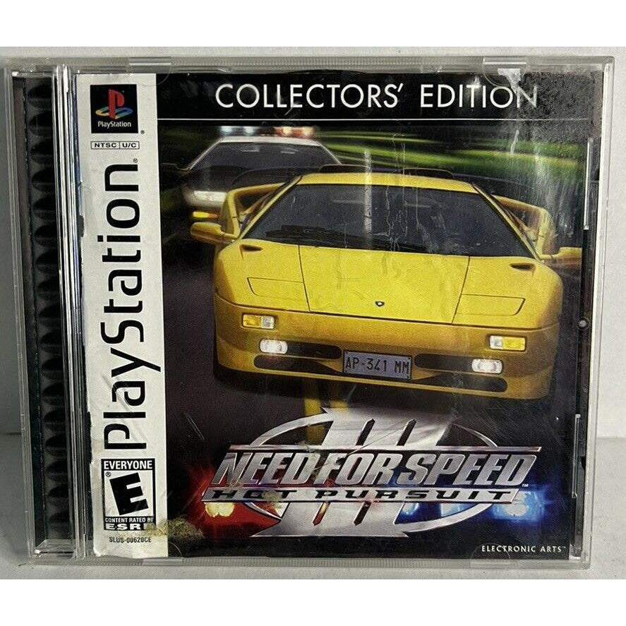 PlayStation game case for 'Need for Speed: Hot Pursuit' Collector's Edition