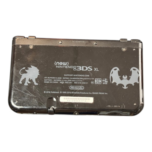 New Nintendo 3DS XL Solgaleo Lunala Black Edition