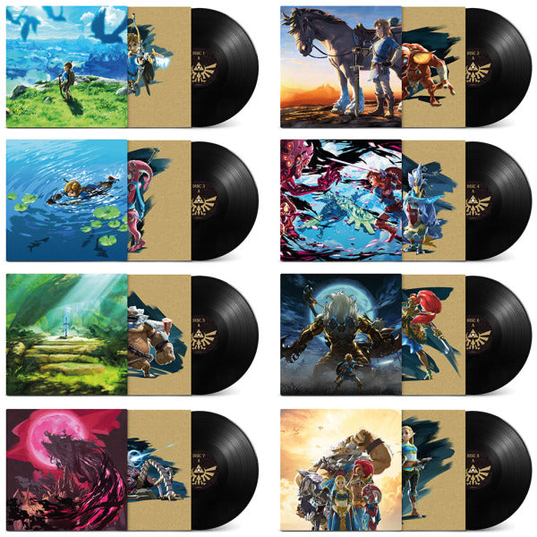The Legend of Zelda: Breath of the Wild Soundtrack 8xLP Vinyl
