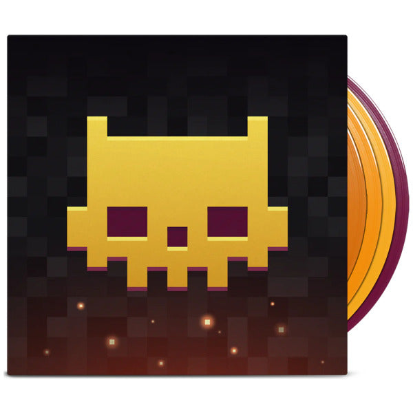 Minecraft Dungeons Soundtrack 4xLP Purple/Orange Vinyl Box Set