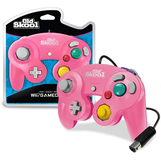 Old Skool Wired Controller for Wii & GameCube - Various Colours