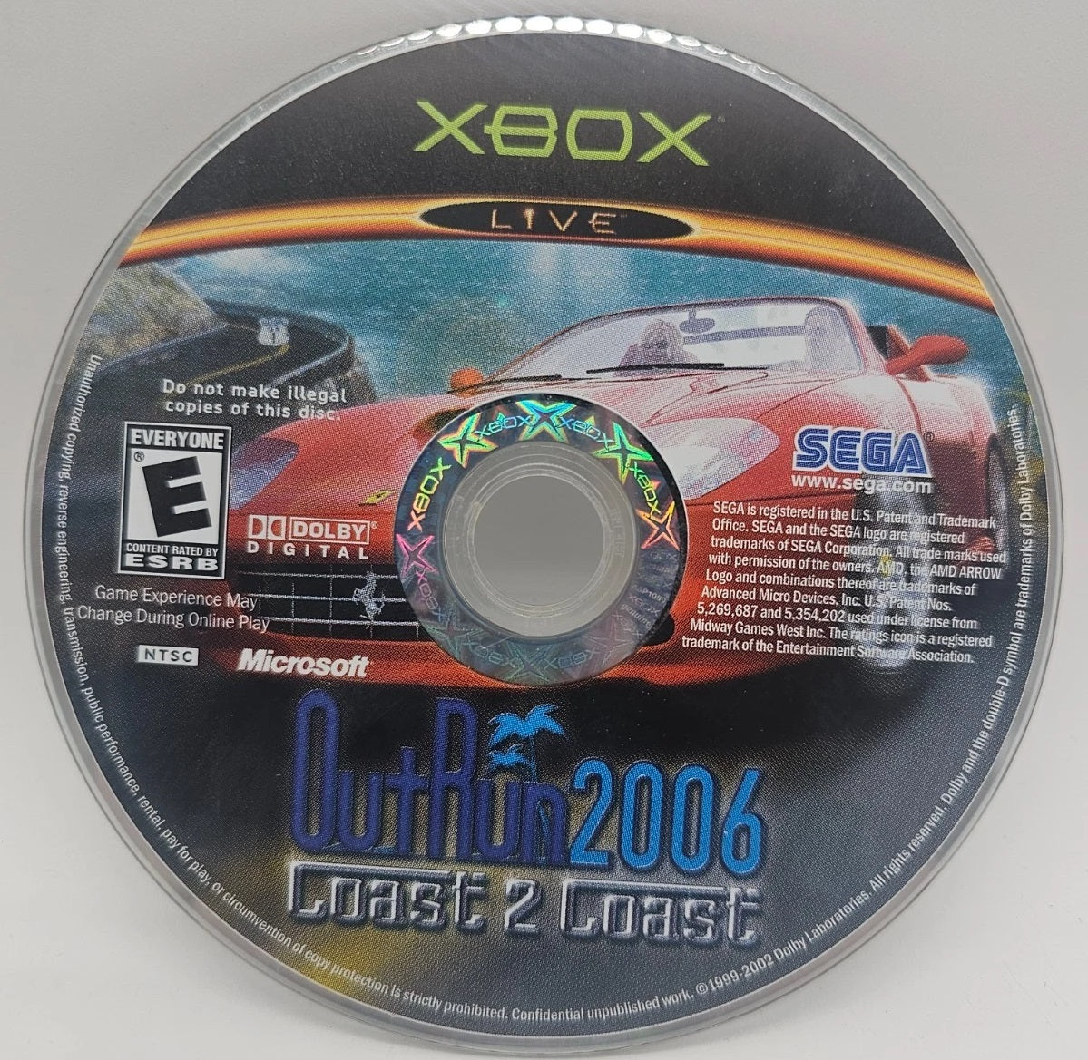 OutRun 2006 Coast 2 Coast (Xbox)