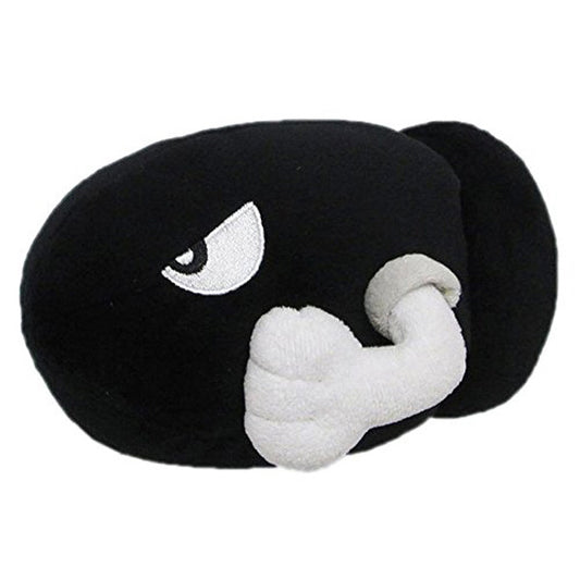 Super Mario Bros All Star Collection Bullet Bill 6″ Plush Toy
