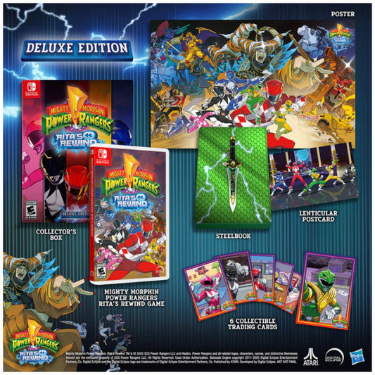 Mighty Morphin Power Rangers Rita's Rewind Deluxe Edition (Switch)