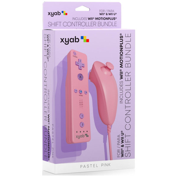 SHIFT Wireless Controller Bundle Wiimote+/Nunchuck for Wii U/Wii (Various Colours)