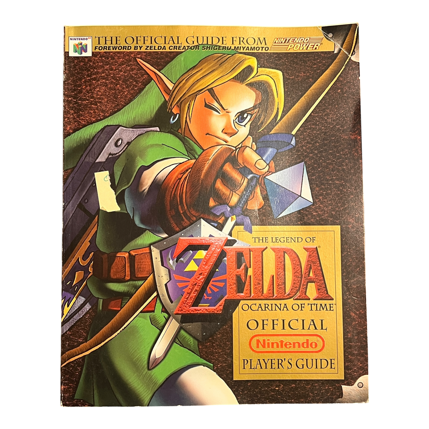 The Legend of Zelda Ocarina of Time Official Player's Guide from Nintendo Power