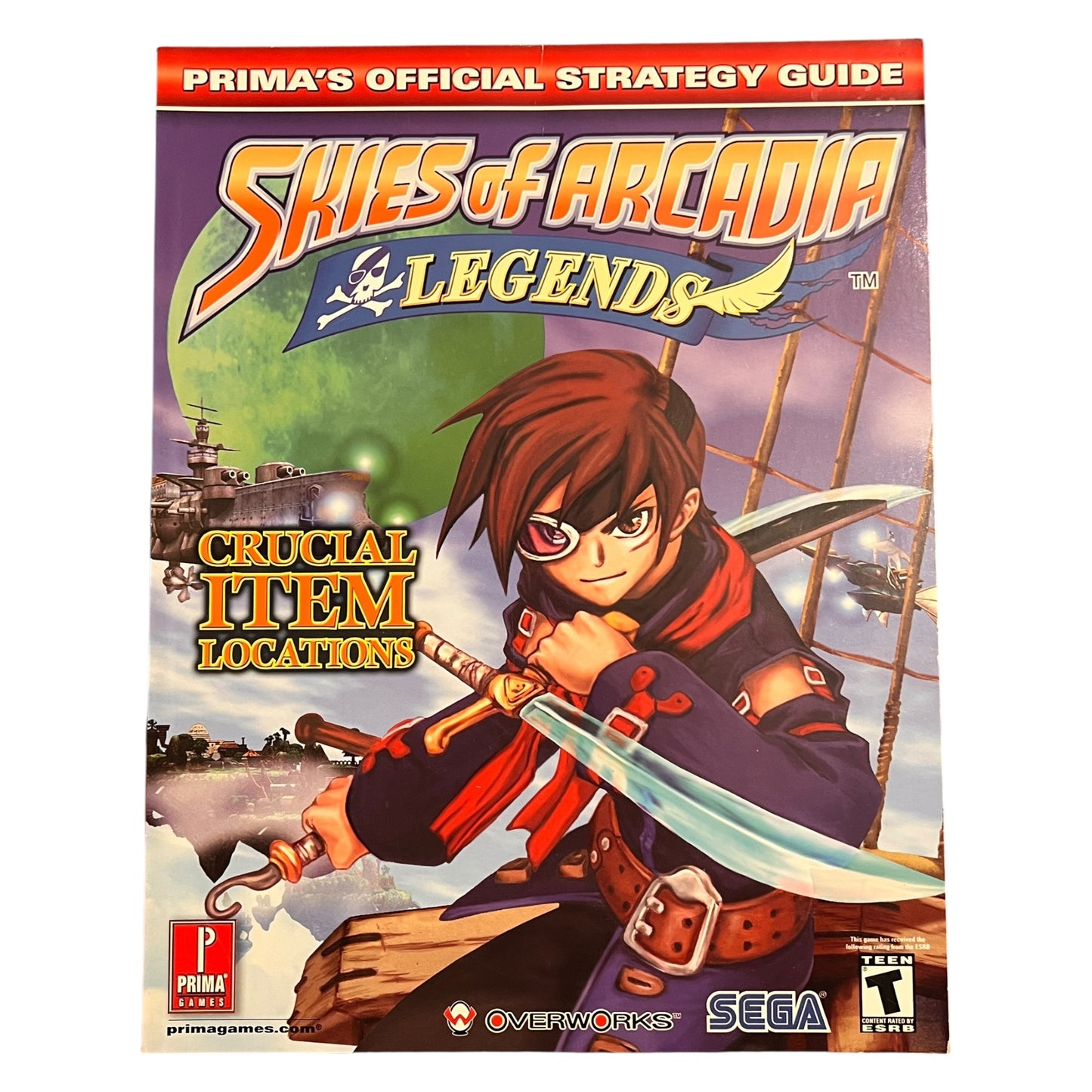 Skies of Arcadia Legends Prima Official Strategy Guide