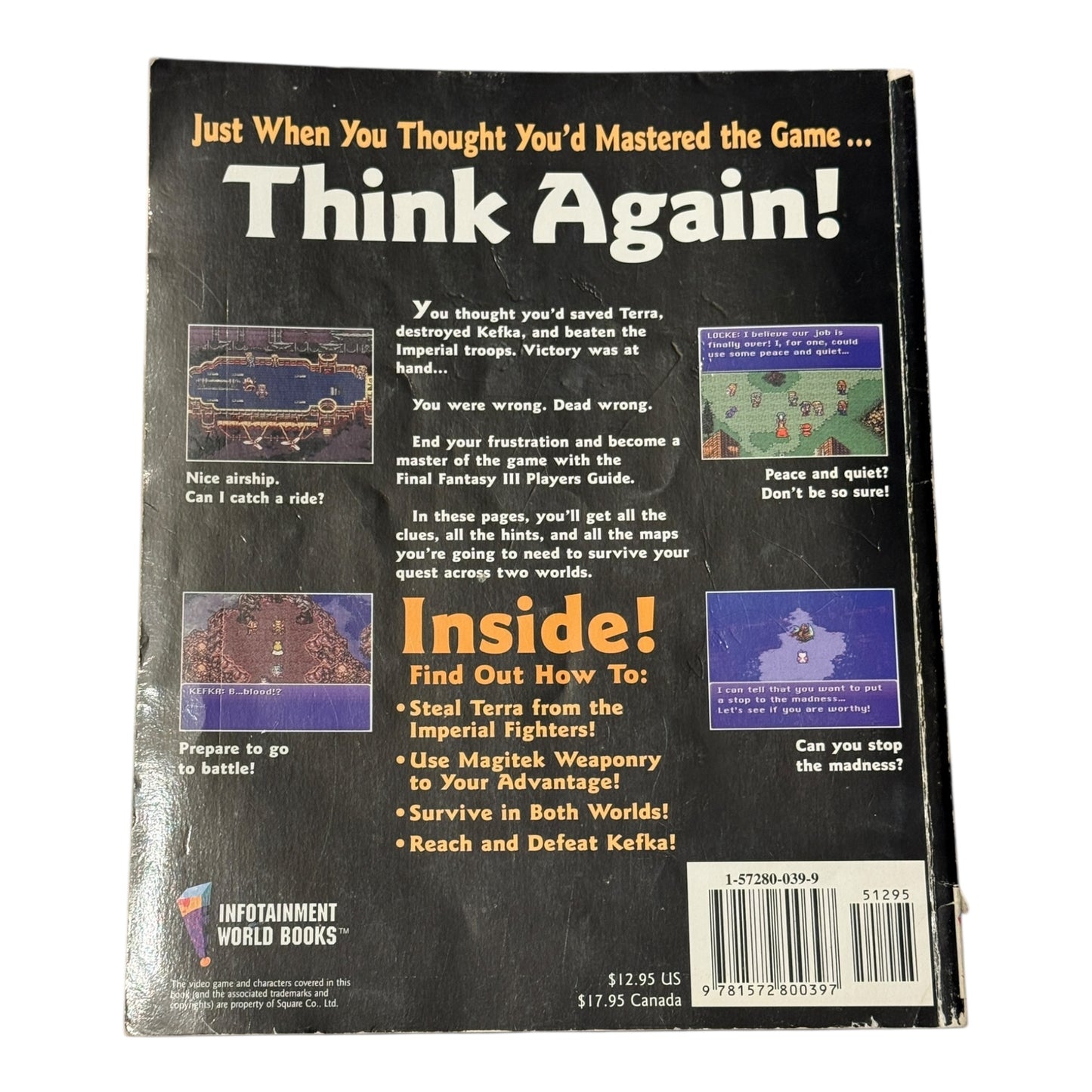 Final Fantasy III Players Guide by Peter Olafson