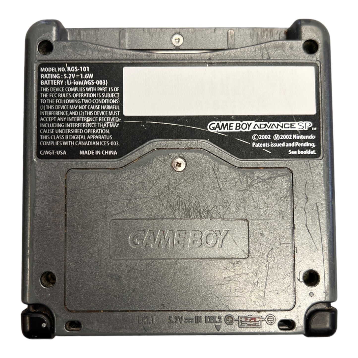 Game Boy Advance SP AGS-101 Graphite