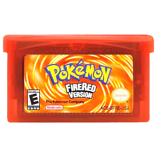 Pokémon: Fire Red Version (GBA)