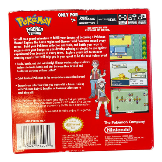 Pokémon: Fire Red Version (GBA)